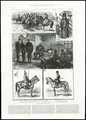Seller image for 1887 - RUSSIAN ARMY COSSACKS PETER PAUL GUARDS CIRCASSIAN BODYGUARD (139) for sale by Antique Paper Company