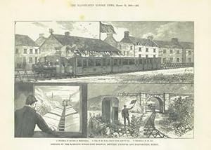 Seller image for 1888 - IRELAND KERRY SINGLE LINE LARTIGUE RAILWAY LISTOWEL BALLYBUNION (208A) for sale by Antique Paper Company