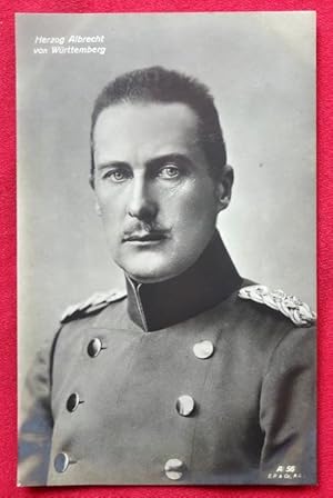 Ansichtskarte. AK Herzog Albrecht von Württemberg