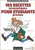 Image du vendeur pour 100 Recettes conomiques Pour tudiants Presss mis en vente par RECYCLIVRE