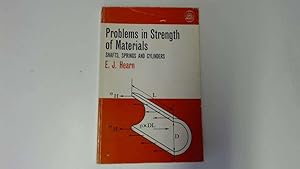 Immagine del venditore per PROBLEMS IN STRENGTH OF MATERIALS: SHAFTS, SPRINGS AND CYLINDERS. venduto da Goldstone Rare Books