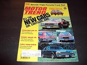 Motor Trend Oct 1976 Special: Triple Porsche Track Test