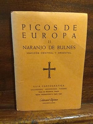 Image du vendeur pour Picos de Europa II Naranjo de Bulnes. Guia cartogrfica mis en vente par Libros Antuano