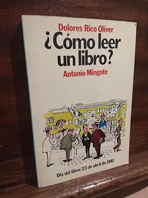 Seller image for Cmo leer un libro? for sale by Libros Antuano