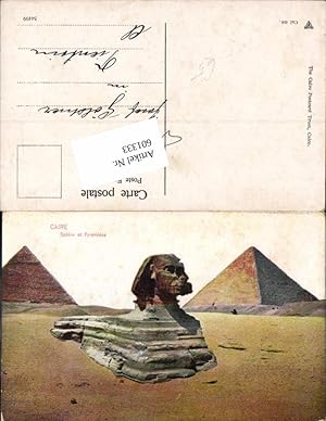 601333,Egypt Caire Kairo Sphinx Gizeh Pyramiden
