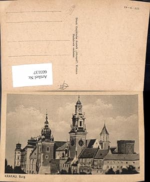 Seller image for 603137,Krakau Krakow Burg Poland for sale by Versandhandel Lehenbauer