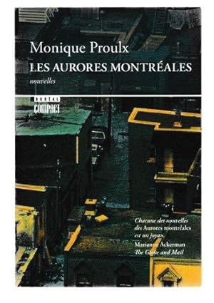 Bild des Verkufers fr Les Aurores Montreales : Nouvelles zum Verkauf von Livres Norrois