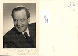 Bild des Verkufers fr 601899,Autogrammkarte Schauspieler Rudolf Carl Autogramm zum Verkauf von Versandhandel Lehenbauer