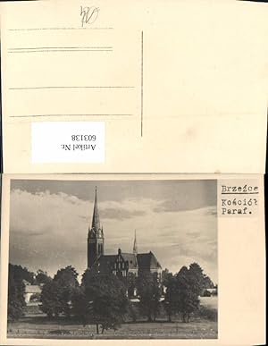 603138,Foto Ak Brzezce Kosciot paraf Parafia Matki Bozej Szkaplerznej w Brzezcach Poland