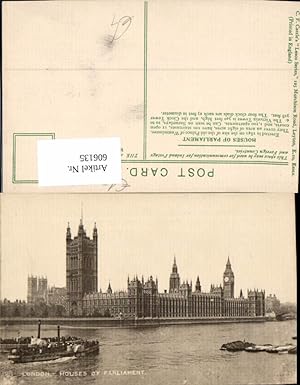 Bild des Verkufers fr 606135,London Houses of Parliament Bid Ben Dampfer Schiff Raddampfer Great Britain zum Verkauf von Versandhandel Lehenbauer