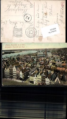 Bild des Verkufers fr 609520,Anvers Antwerpen Flandern Overzicht der Stad Ville zum Verkauf von Versandhandel Lehenbauer