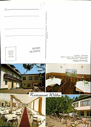 Seller image for 608100,Mehrbild Ak Hollenburg Restaurant Widder Gastgarten for sale by Versandhandel Lehenbauer