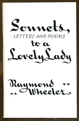 Imagen del vendedor de Sonnets, Letters and Poems to a Lovely Lady a la venta por Dearly Departed Books