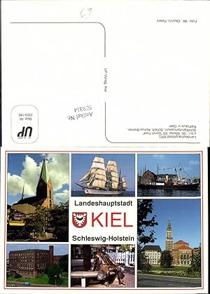 Bild des Verkufers fr 609314,Kiel Gorch Fock St. Nikolai zum Verkauf von Versandhandel Lehenbauer