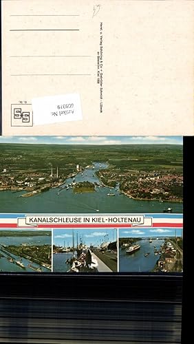 Bild des Verkufers fr 609319,Kiel Luftbild Fliegeraufnahme Kanalschleuse Holtenau zum Verkauf von Versandhandel Lehenbauer