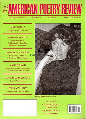 Seller image for The American Poetry Review: Volume 39, No. 1: January/ February, 2010 for sale by Dorley House Books, Inc.