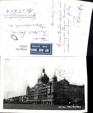 Bild des Verkufers fr 618767,Foto Ak Bombay Hotel Taj Mumbai India Indien zum Verkauf von Versandhandel Lehenbauer