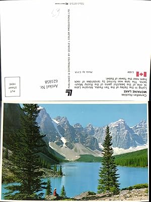 Imagen del vendedor de 621858,Moraine Lake Valley of the Ten Peaks Rocky Mountains Canada a la venta por Versandhandel Lehenbauer