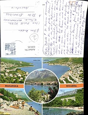 Bild des Verkufers fr 618125,Mehrbild Ak Makarska Rivijera Baska Voda Podgora Croatia zum Verkauf von Versandhandel Lehenbauer