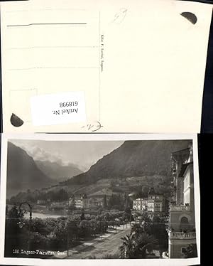 Bild des Verkufers fr 618998,Foto Ak Lugano Lugano-Paradiso Quai zum Verkauf von Versandhandel Lehenbauer