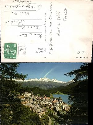 Bild des Verkufers fr 619916,St Moritz Ansicht zum Verkauf von Versandhandel Lehenbauer