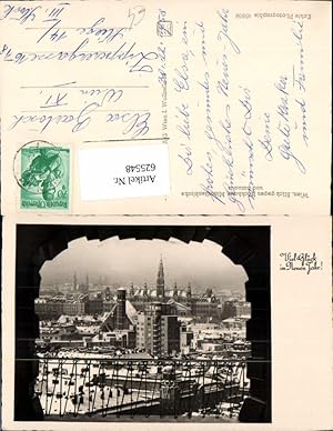 Bild des Verkufers fr 625548,Foto Ak Wien Vienna Innere Stadt Blick geg. Hochhaus Minoritenkirche u. Rathaus Winter zum Verkauf von Versandhandel Lehenbauer