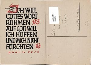 Seller image for 628854,Spruch Ich will Gottes Wort rhmen Psalm 56,5 for sale by Versandhandel Lehenbauer