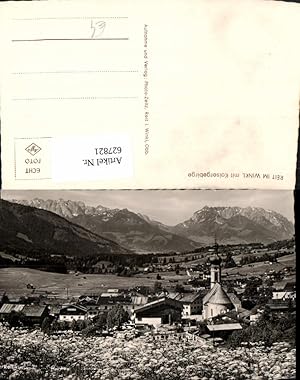 Bild des Verkufers fr 627821,Foto Ak Reit im Winkl m. Kaisergebirge zum Verkauf von Versandhandel Lehenbauer