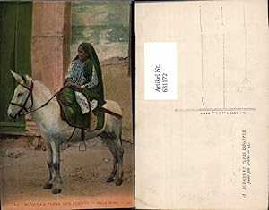 Bild des Verkufers fr 631172,Egyptian Types and Scenes Arab Girl Pferd Volkstypen zum Verkauf von Versandhandel Lehenbauer