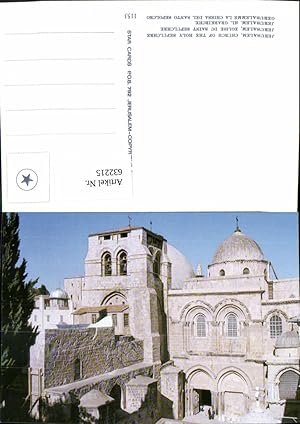 632215,Jerusalem Church of the Holy Sepulchre Eglise du Saint Sepulchre