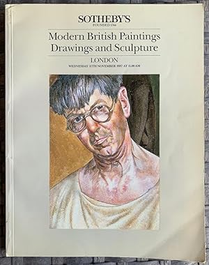 Seller image for Modern British Paintings, Drawings and Sculpture London Wednesday 11th November 1987 for sale by Randall's Books