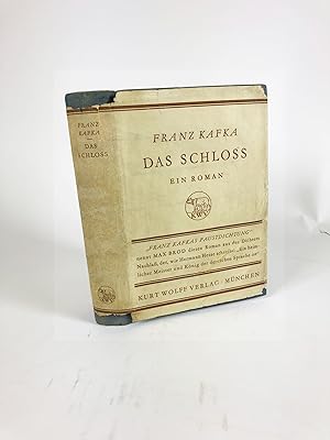 Bild des Verkufers fr Das Schloss. Roman zum Verkauf von Thomas A. Goldwasser Rare Books (ABAA)