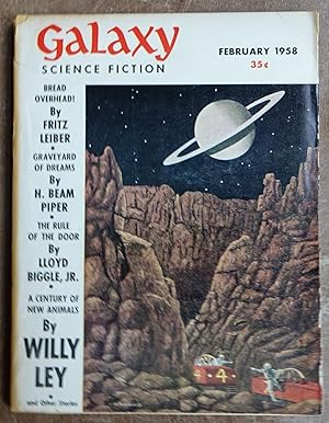 Seller image for Galaxy Magazine - February 1958 for sale by Faith In Print