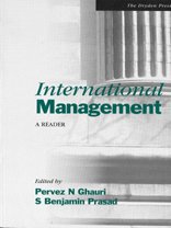 Imagen del vendedor de International Management: A Reader a la venta por NEPO UG