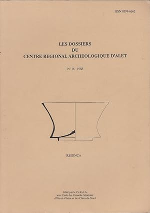Seller image for *Les Dossiers du Centre Rgional Archologique d'Alet, n16-1988 for sale by Librairie Archaion