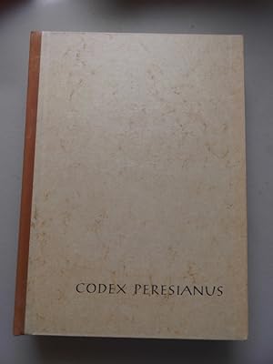 Codex Peresianus . Paris Codices Selecti Phototypice Impressi Vol. IX