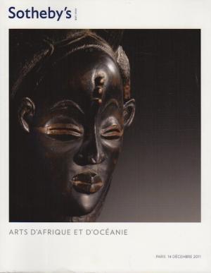 Arts d'Afrique et d'Oc饌nie - Paris 14 d馗embre 2011