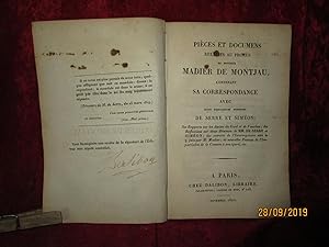 Imagen del vendedor de [ TERREUR BLANCHE de 1815 ] PIECES ET DOCUMENS RELATIFS au PROCS de Monsieur MADIER DE MONJAU , contenant SA CORRESPONDANCE avec leurs Excellences Messieurs DE SERRE ET SIMON - Novembre 1820 a la venta por LA FRANCE GALANTE