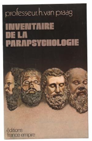 Seller image for Inventaire de la parapsychologie for sale by librairie philippe arnaiz