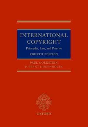 Imagen del vendedor de International Copyright : Principles, Law, and Practice a la venta por GreatBookPrices