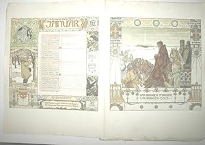 Seller image for Kunst und Kunsthandwerk Heft 1 und 2/1898, 1. Jahrgang (Monatsschrift des K. K. sterr. Museums fuer Kunst und Industrie) for sale by Antiquariat Zinnober