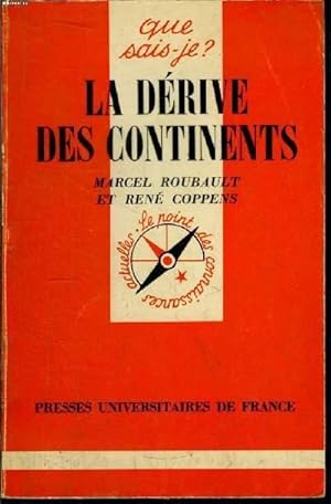 Seller image for Que sais-je? N 1503 La drive des continents for sale by Le-Livre