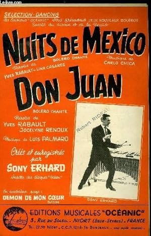 Image du vendeur pour Nuits de Mexico, Don Juan mis en vente par Le-Livre