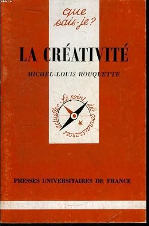 Seller image for Que sais-je? N 1528 La crativit for sale by Le-Livre