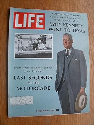 Seller image for Life Magazine November 24, 1967 Vol. 63 No. 21 for sale by Scene of the Crime, ABAC, IOBA