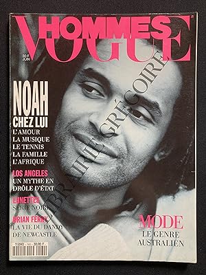 VOGUE HOMMES-N°160-JUIN 1993-YANNICK NOAH