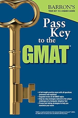 Image du vendeur pour Pass Key to the GMAT (Barron's Pass Key the Gmat) by Umar M.B.A., Bobby, Pyrdum III, Carl S. [Paperback ] mis en vente par booksXpress