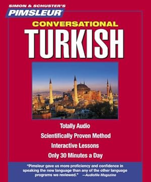 Immagine del venditore per Pimsleur Turkish Conversational Course - Level 1 Lessons 1-16 CD: Learn to Speak and Understand Turkish with Pimsleur Language Programs by Pimsleur [Audio CD ] venduto da booksXpress