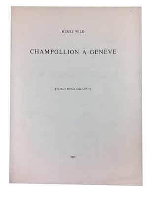 Champollion a Geneve