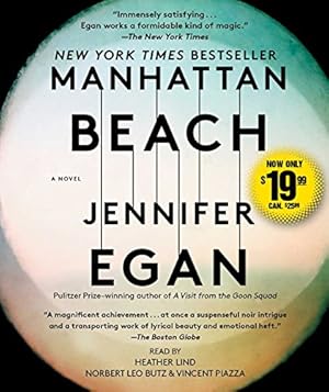Seller image for Manhattan Beach: A Novel by Egan, Jennifer [Audio CD ] for sale by booksXpress